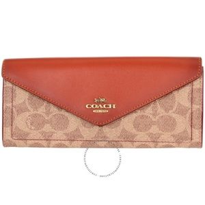 Coach Signature Soft Wallet